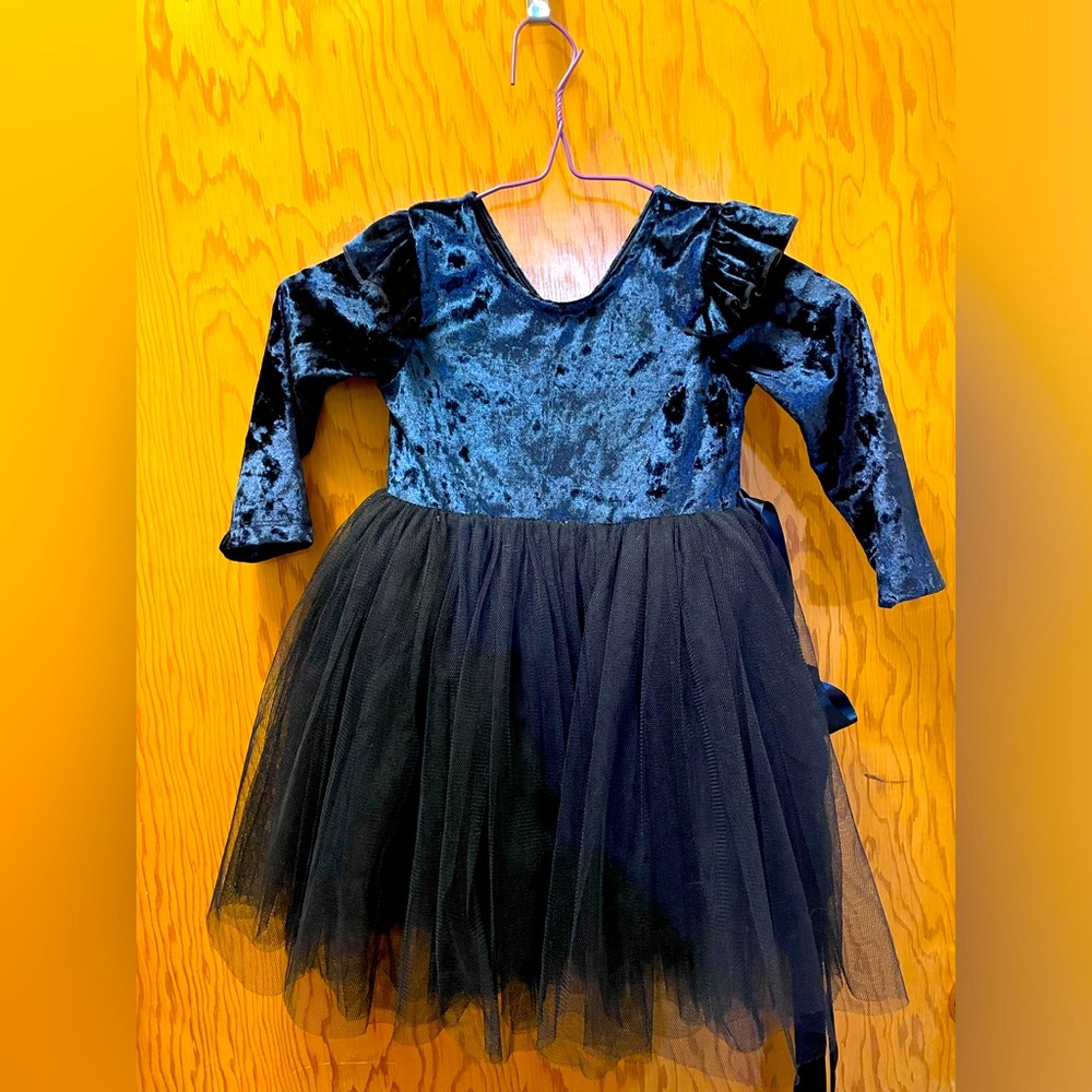 2T blue dress